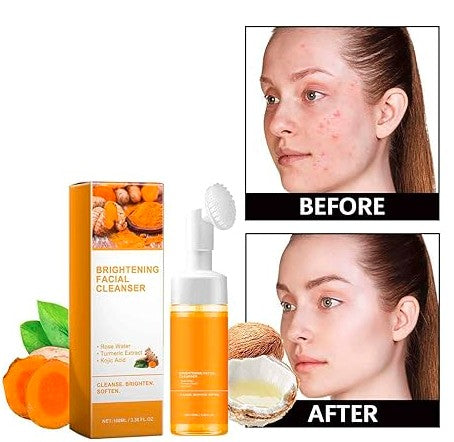 Turmeric 𝐊𝐨𝐣𝐢𝐜 Face Wash, Natural (Pack of - 2 ) 150 ML