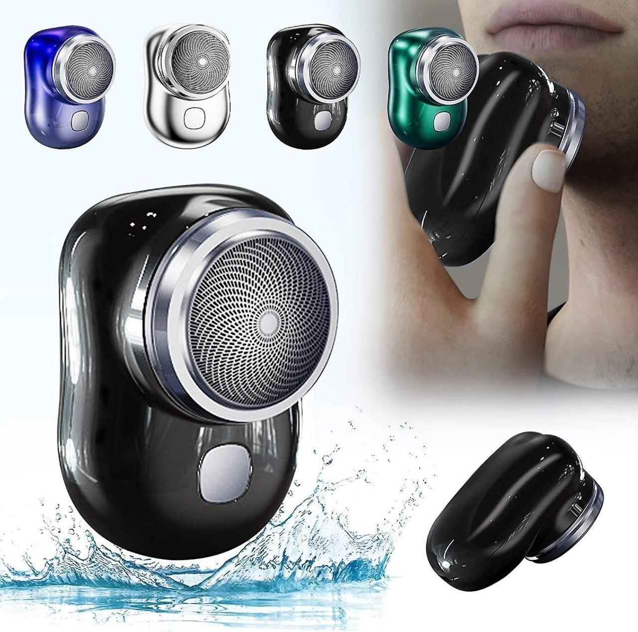 Mini Electric Shaver for Men | Portable Rechargeable Travel Beard Trimmer