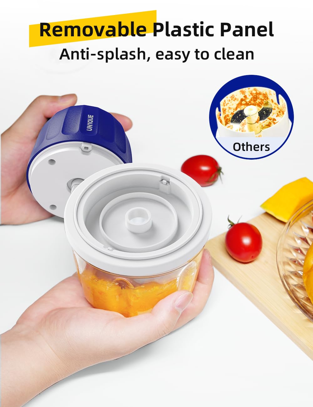 Portable Rechargeable Electric Mini Chopper