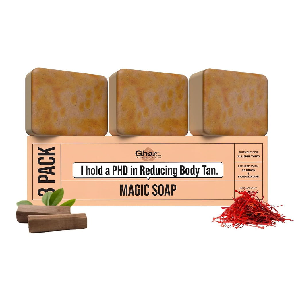 Sandalwood Saffron Glowing Bath Soap