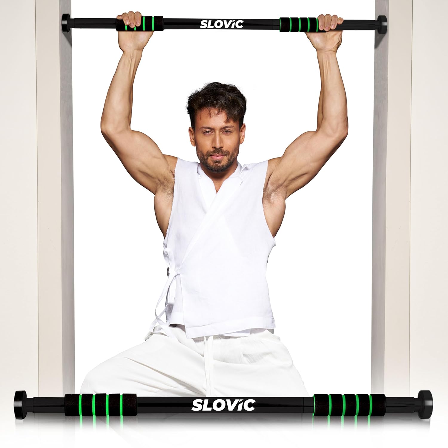 Adjustable Wall-Mounted Pull-Up Bar