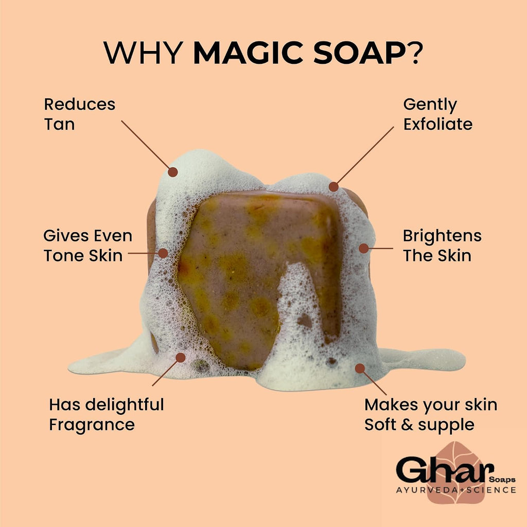 Sandalwood Saffron Glowing Bath Soap