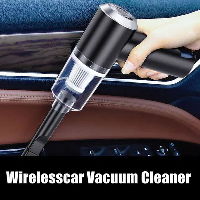 Portable Car Vacuum Cleaner | Mini Handheld | Car Interior & Carpet Cleaning
